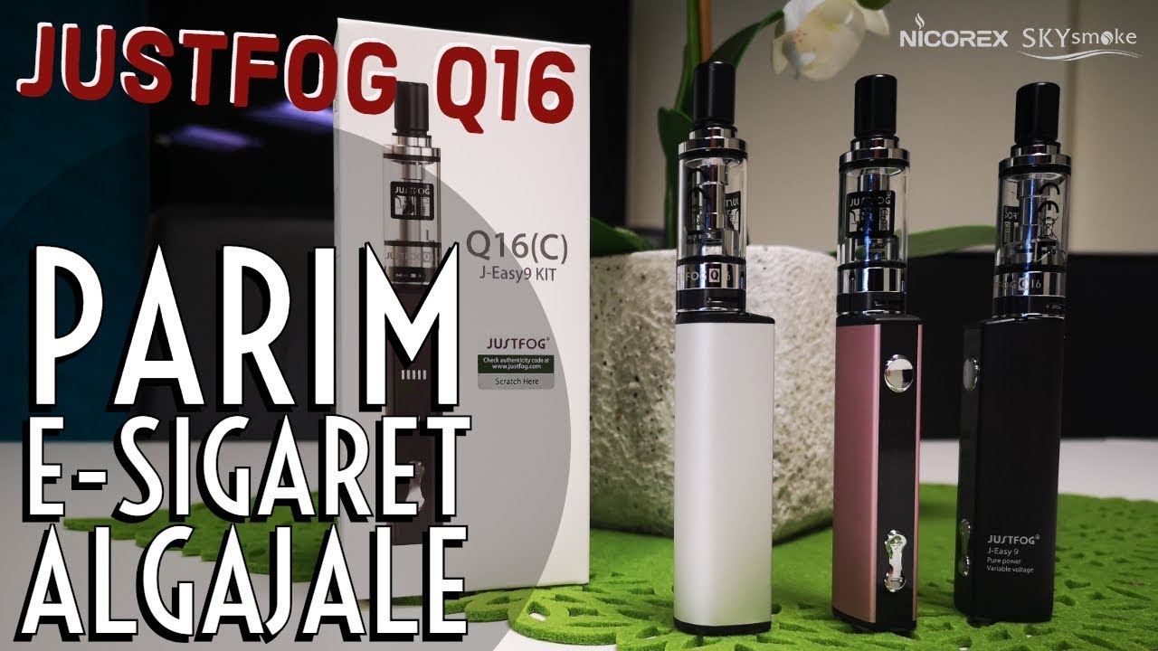 JUSTFOG Q16 - Parim e-sigaret algajatele!