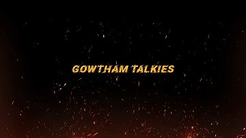 How to make Spark Title Intro | Kinemaster Tutorial | Tamil  #GowthamTalkies #Kinemaster