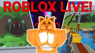 🔴LIVE🔴 ROBLOX! Playing just anything lol