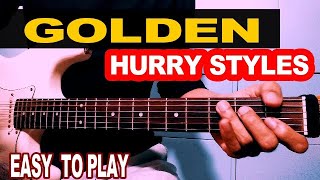 GOLDEN - HARRYSTYLES GUITAR EASY CHORDS TUTORIAL