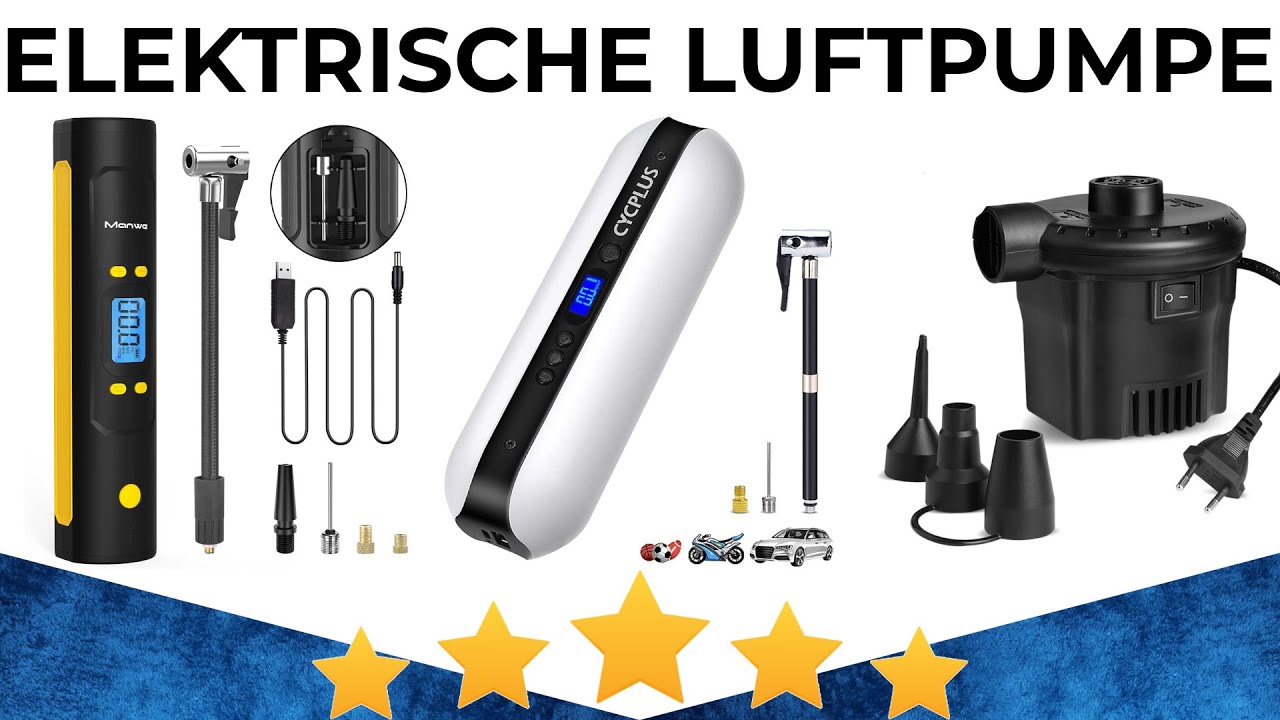 Neue 12v tragbare elektrische Luftpumpe Luftmatratze Boot Auto