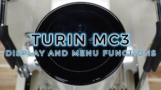 Turin MC3 Espresso Machine - Display and Menu Functions