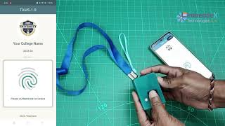 Quick Demo of TAMS - A Portable Fingerprint Based Attendance Collection Device for College Students screenshot 4