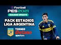 PACK ESTADIOS LIGA ARGENTINA 2026 PARA PES 2021 COMPATIBLE CON CUALQUIER PARCHE