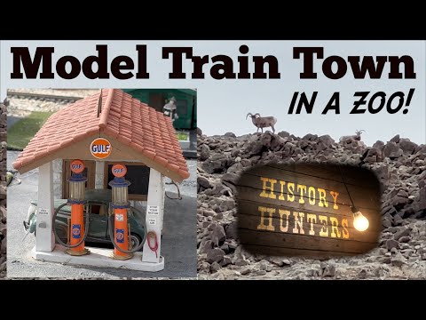 Model Train Town Inside Palm Springs's Living Desert Zoo & Gardens