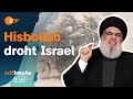 Hisbollah droht Israel: Nahost-Experte Daniel Gerlach zu Eskalations-Potenzial | ZDFheute live