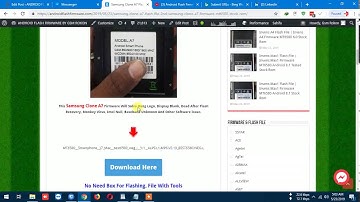 Samsung Clone A7 Flash File 2nd | Samsung Clone A7 Firmware MT6580 Stock Rom