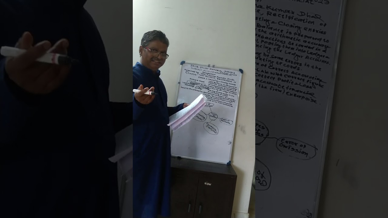 Trial Balance , Rectification of errors and adjusting & closing entries.