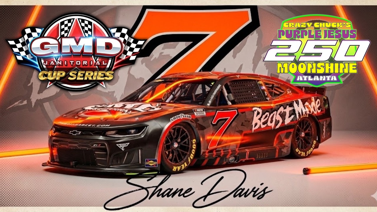 🔴 Crazy Chuck's Purple Jesus Moonshine 250 | Moonshiners Racing League | EchoPark Speedway | iRacing