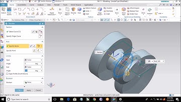 REVOLVE COMMAND IN NX 11.0