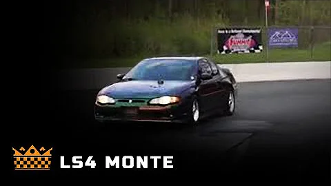 LS Swapped Monte Carlo: LS4 & 4T80e Swap FWD Monte Runs 10s - LS4 Drag Race Record