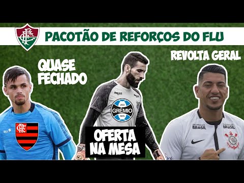 Michael mais perto do Fla I T.Nunes se queima ao afastar Ralf I Pacotão do Flu I Vanderlei no Grêmio