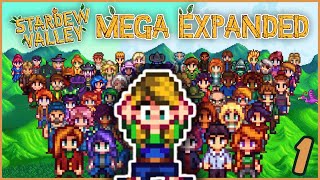 so many people! // Mega Expanded Stardew Valley Playthrough #1