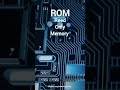 “RAM vs ROM 🔥 Clear Difference | Tech Short”