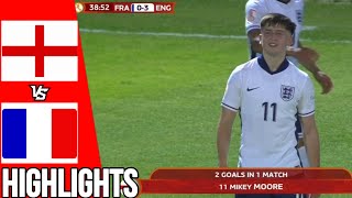 England vs France | All Goals & Highlights | U17 European Championship | 21/05/24