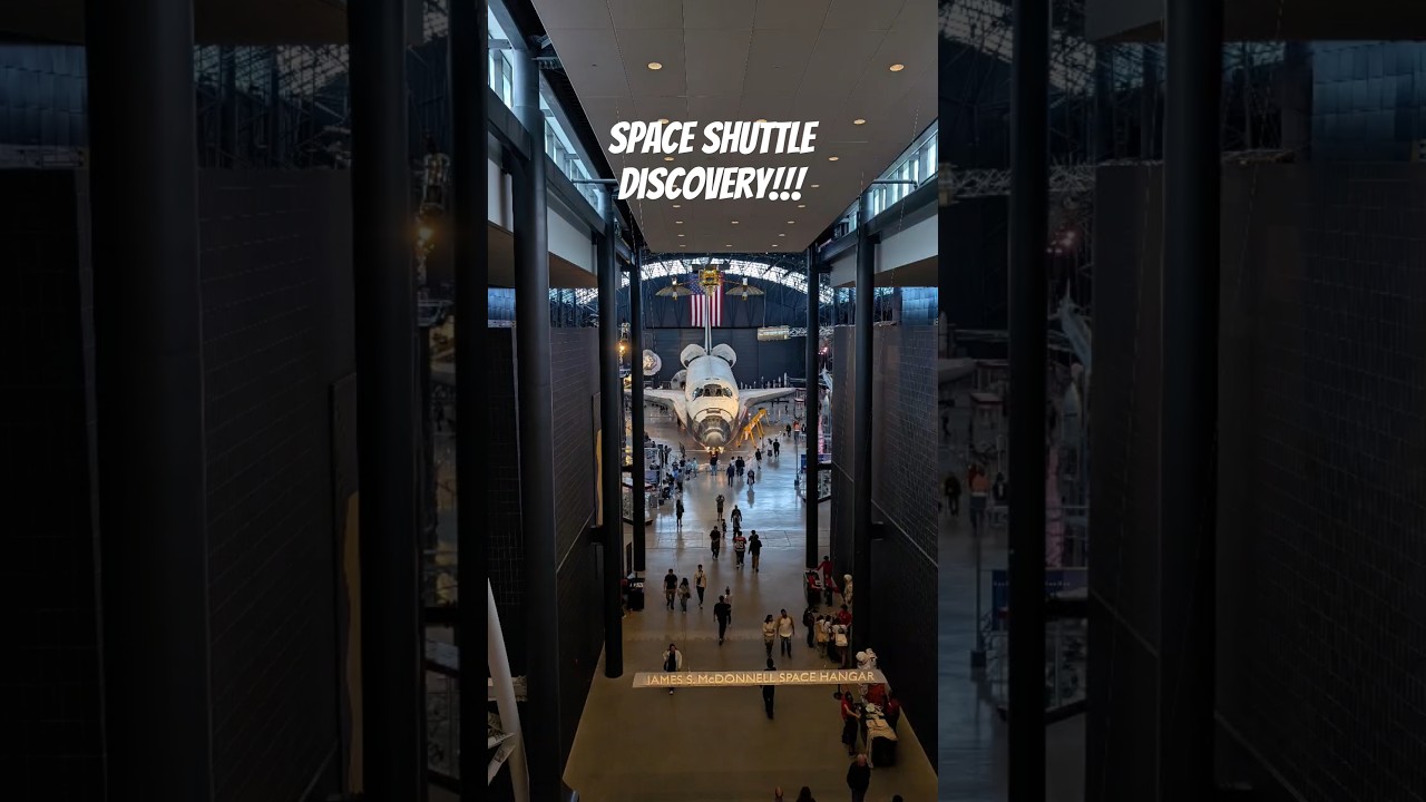 Space Shuttle Discovery at Steven F. Udvar-Hazy Center #nasa #spaceshuttle #space #aviation