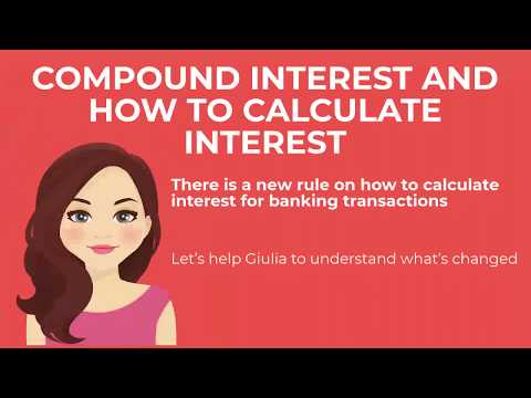 Compound interest and how to calculate interest