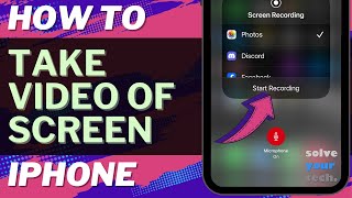 Can You Take a Video Of Your iPhone Screen?