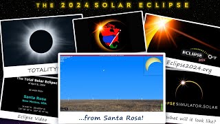 the total solar eclipse of april 8, 2024 from santa rosa, nm
