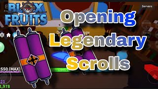 I opened legendary scrolls and i get... | Roblox Blox Fruits