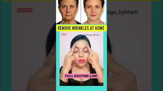 Face Yoga for Wrinkles & Smile Lines | Remove Forehead Lines Naturally | Anti-Aging Face Exercises