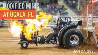 Wild Rides Wrecks and Mini Rod Fires at Ocala Winter Nationals Jan 27 2023