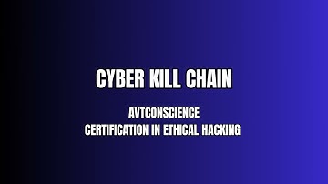 4. Cyber Kill Chain - CEH