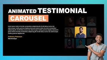 Epic Animated Testimonial Carousel Design with Elementor Page Builder
