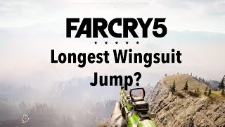 Far Cry 5 - Longest Wingsuit Jump?