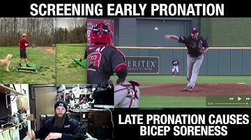 Early Pronation Breakdown w/ Max Scherzer - Pitching Mechanics Screen | ROBBY ROWLAND