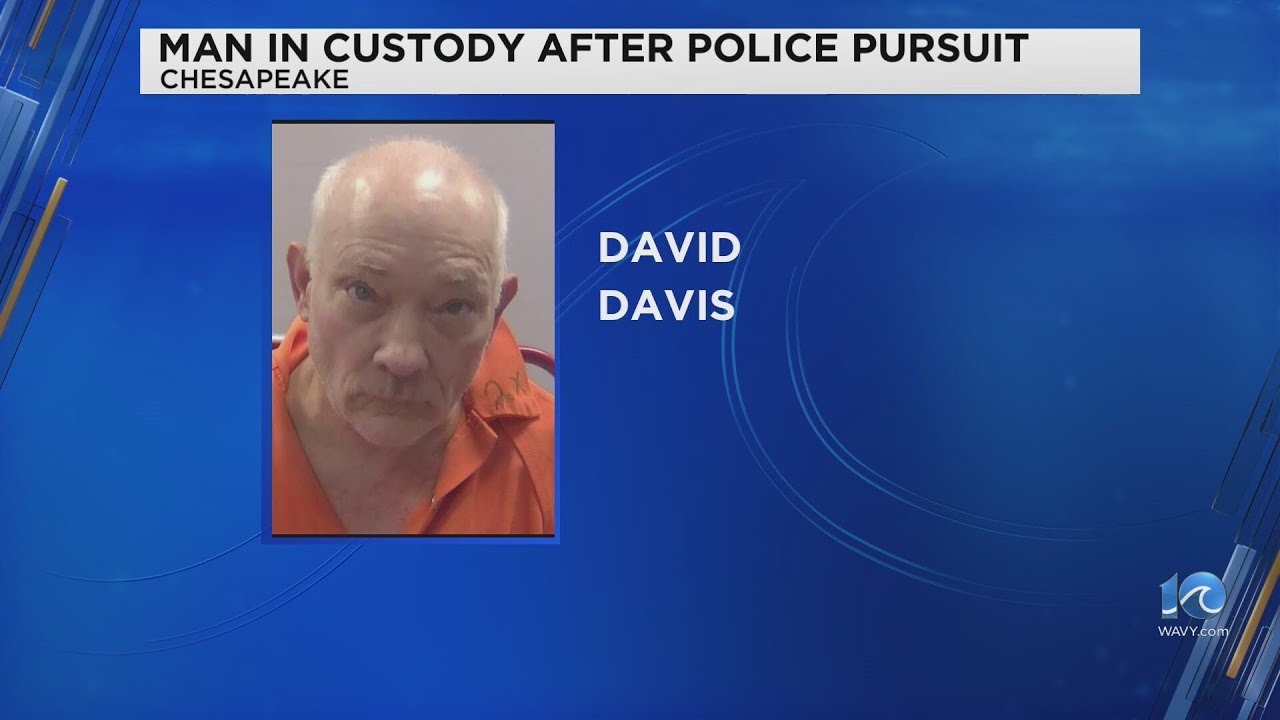 Man in custody after police pursuit - YouTube