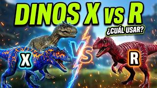 TODO SOBRE LOS DINOS-R y LOS DINOS-X EN ARK