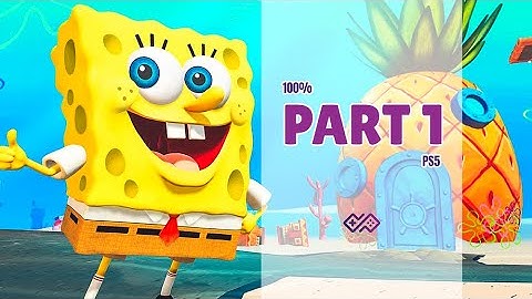 SpongeBob SquarePants: Battle for Bikini Bottom Rehydratred - 100% Walkthrough No Commentary -PART 1