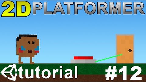 12. Making a 2D Platformer in Unity (C#) - Connecting Switch and Door