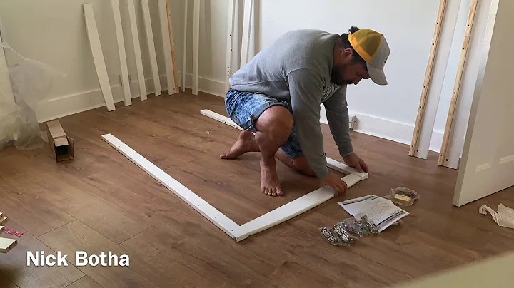 Unboxing + building 3FT single bunk bed time lapse