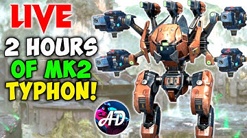 🔴Live NEW Mk2 Max TYPHON In Action | War Robots 6.7 Mk2 Gameplay WR