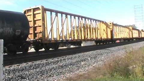 CSX manifest with CN POWER!!!! in Northwood, OH