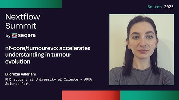⚡ Lucrezia Valeriani: nf-core/tumourevo: accelerates understanding in tumour evolution