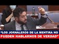 Bestial Fran Carrillo desmontando al PSOE por la doble moral de la izquierda y el socialismo