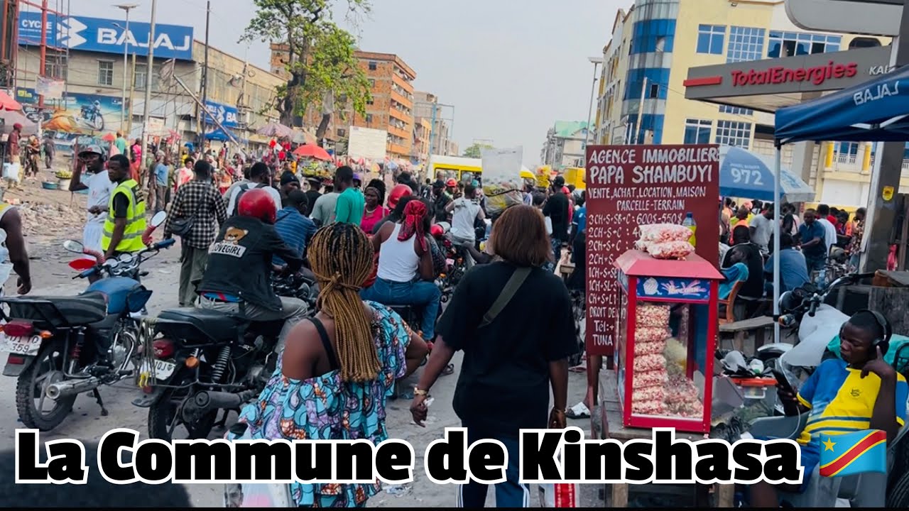 LES AVENUES DE LA COMMUNE DE KINSHASA 🇨🇩