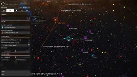 Elite Dangerous 2.4 - Updated route plotting system