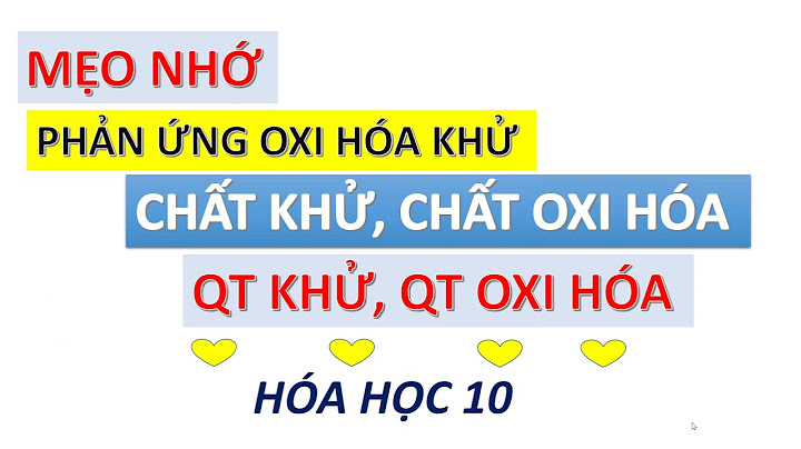 Chất nào có thể oxi hóa cr3 thành cr6 năm 2024