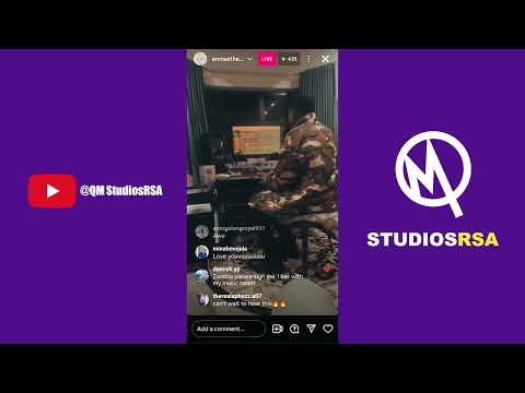 Emtee, Sjava and Ruff in studio| Live on IG #emtee #sjava #ruff #atm #saudi #live #music