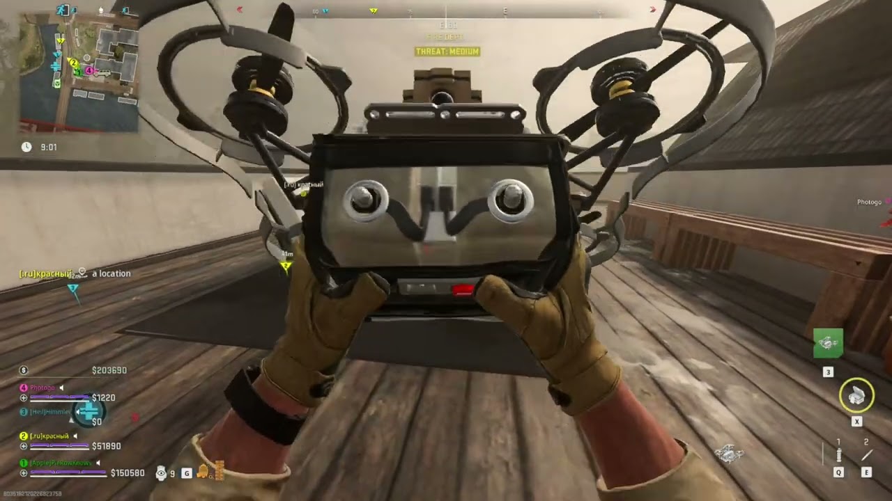 I get called a cheater by water rats DMZ