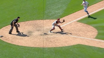 ARI@NYM: D-backs turn five double plays