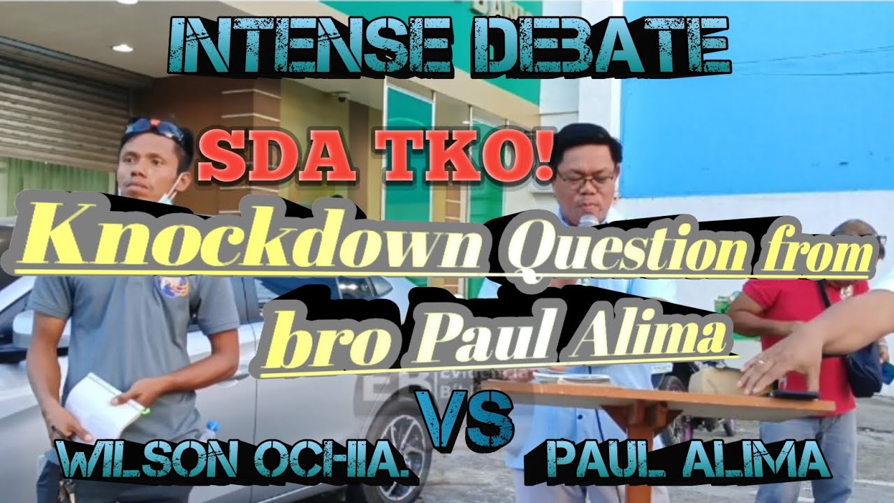 Knockdown Question from bro Paul Alima vs Wilson Ochia! Sabadista TKO