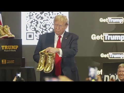 Trump launches a sneaker line