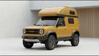 I CAN’T BELIEVE THIS! 😱 Toyota’s 2027 Tiny 4x4 Camper Has a BATHROOM