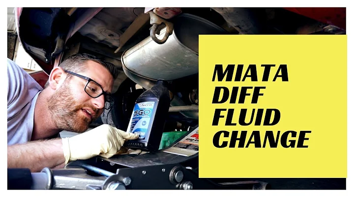 Miata Rear Diff Fluid Change