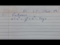 Class 9th maths EX-2.5 question number 11 by JC classes #maths